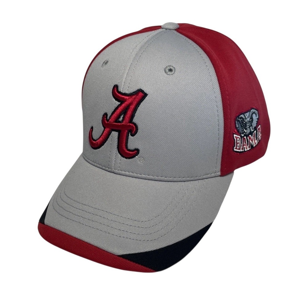 Alabama Crimson Tide Script A Captivating‎ Headgear Bama Elephant NCAA Adjustble